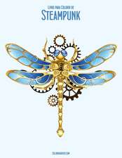 Livro Para Colorir de Steampunk 2