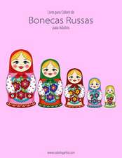 Livro Para Colorir de Bonecas Russas Para Adultos 1