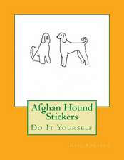 Afghan Hound Stickers