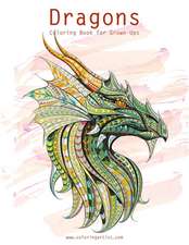 Dragons Coloring Book for Grown-Ups 1 & 2