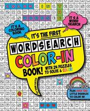 The First Word Search Color-In Book