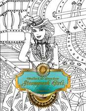 Malbuch Fur Erwachsene - Steampunk-Girls 1