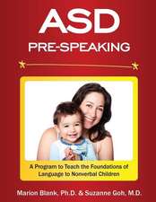 Asd Pre-Speaking Program