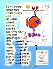 Libro de Colorear Aprende Ingles Con Los Pescados Color Las Palabras Aprender Conceptos Para Ninos Para Todo El Mundo Quien Quiere Aprender Ingles Arr