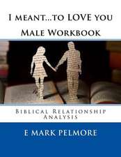 I Meant to Love You - Male Workbook