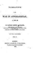 Narrative of the War in Affghanistan in 1838-39