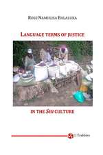 Language Terms of Justice in Shi Culture