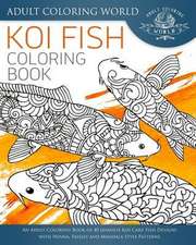 Koi Fish Coloring Book