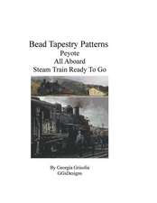 Bead Tapestry Patterns Peyote All Aboard Steam Train Ready to Go