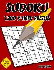 Sudoku 1,200 X-Hard Puzzles