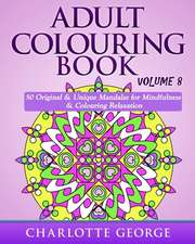 Adult Colouring Book - Volume 8