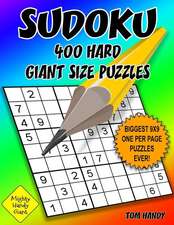 Sudoku 400 Hard Giant Size Puzzles