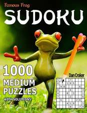 Famous Frog Sudoku 1,000 Medium Puzzles