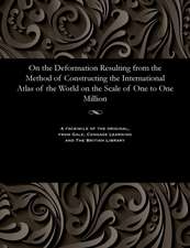 On the Deformation Resulting from the Method of Constructing the International Atlas of the World on the Scale of One to One Million