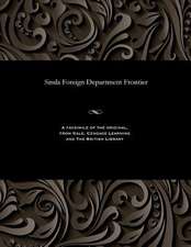 Simla Foreign Department Frontier