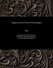 Suppression de l'École Polytechnique