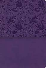 KJV Super Giant Print Reference Bible, Purple Leathertouch, Indexed