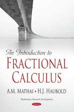 Mathai, A: An Introduction to Fractional Calculus