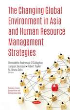 The Changing Global Environment in Asia and Human Resource Management Strategies