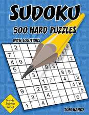 Sudoku 500 Hard Puzzles with Solutions