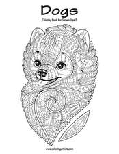 Dogs Coloring Book for Grown-Ups 2