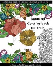 Botanical Coloring Book for Adults