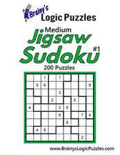 Brainy's Logic Puzzles Medium Jigsaw Sudoku #1