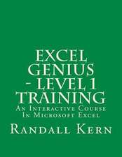 Excel Genius - Level 1 Training