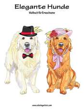 Elegante Hunde Malbuch Fur Erwachsene 1