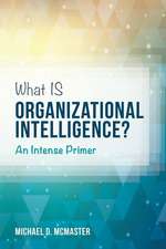 What Is Organizational Intelligence?