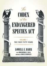 The Codex of the Endangered Species ACT