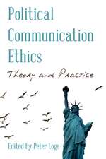 POLITICAL COMMUNICATION ETHICSPB