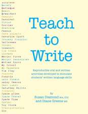 Teach to Write