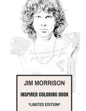 Jim Morrison Inspired Coloring Book