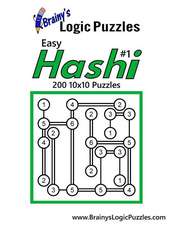 Brainy's Logic Puzzles Easy Hashi #1 200 10x10 Puzzles