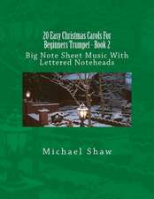 20 Easy Christmas Carols for Beginners Trumpet - Book 2