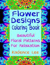 Floral Designs Coloring Book