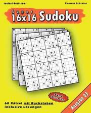 16x16 Super-Sudoku Mit Buchstaben 03