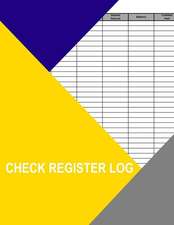 Check Register Log