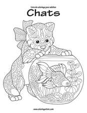 Livre de Coloriage Pour Adultes Chats 1 & 2