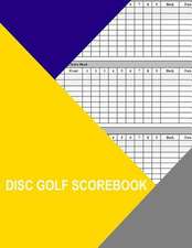 Disc Golf Scorebook