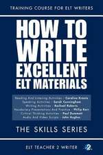 How to Write Excellent ELT Materials