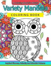 Variety Mandala Coloring Book Vol.1