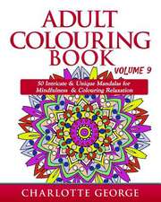 Adult Colouring Book - Volume 9