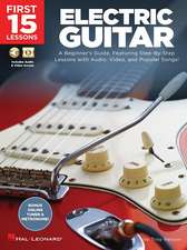 First 15 Lessons - Electric Guitar