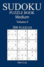 Medium 300 Sudoku Puzzle Book