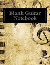 Blank Guitar Notebook