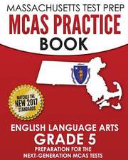 Massachusetts Test Prep McAs Practice Book English Language Arts Grade 5