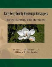 Early Perry County, Mississippi Newspapers