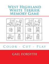 West Highland White Terrier Memory Game